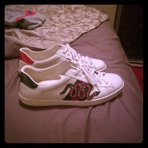 Gucci snake aces